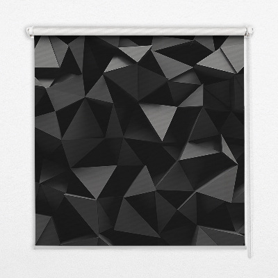 Roleta wewnętrzna Czarne origami