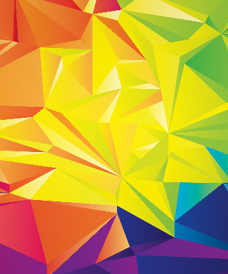 Roleta wewnętrzna na okno Wzór kolorowych origami