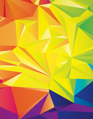 Roleta wewnętrzna na okno Wzór kolorowych origami