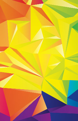 Roleta wewnętrzna na okno Wzór kolorowych origami