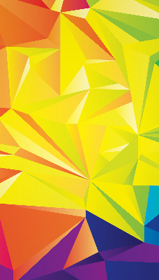 Roleta wewnętrzna na okno Wzór kolorowych origami