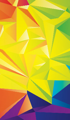 Roleta wewnętrzna na okno Wzór kolorowych origami