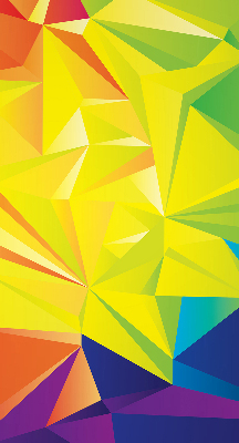 Roleta wewnętrzna na okno Wzór kolorowych origami