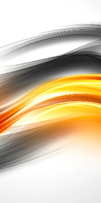 Roleta okienna wewnętrzna Pomarańczowe fale