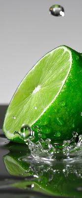 Roleta na drzwi balkonowe Limonki w wodzie