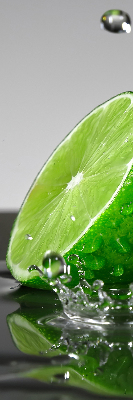 Roleta na drzwi balkonowe Limonki w wodzie
