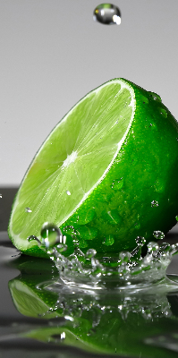 Roleta na drzwi balkonowe Limonki w wodzie
