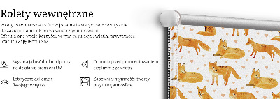 Roleta okienna wewnętrzna Lisy