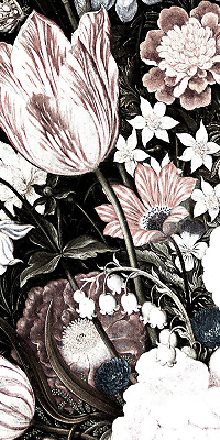 Roleta wewnętrzna Bukiet kwiatów