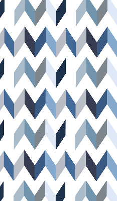 Roleta okienna wewnętrzna Niebieska jodełka