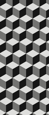 Roleta wewnętrzna na okno Kostki 3d