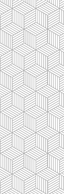 Roleta materiałowa Kostki 3d