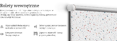 Roleta materiałowa Elementy graficzne