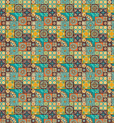 Roleta okienna wewnętrzna Kolorowa mandala