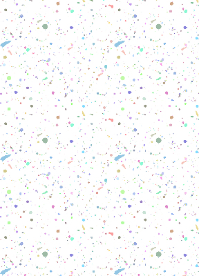 Roleta wewnętrzna Plamy farb