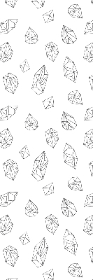 Roleta materiałowa Kształty geometryczne