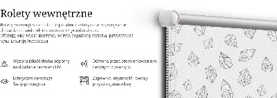 Roleta materiałowa Kształty geometryczne