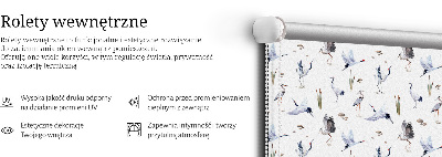 Roleta materiałowa Czaple