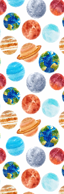 Roleta na okno z motywem planet