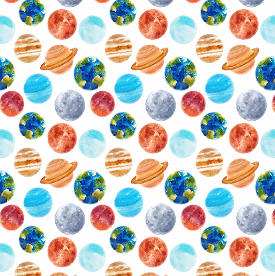 Roleta na okno z motywem planet