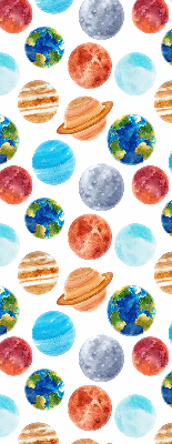 Roleta na okno z motywem planet