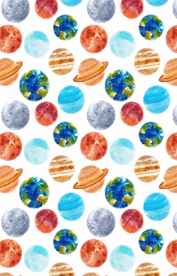 Roleta na okno z motywem planet