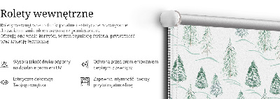 Roleta okienna wewnętrzna Drzewa