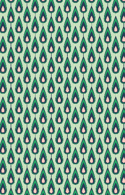 Roleta okienna wewnętrzna Rysowane avocado