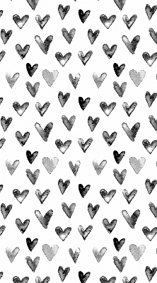 Roleta wewnętrzna Czarne serca