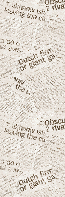 Roleta na drzwi balkonowe Gazety