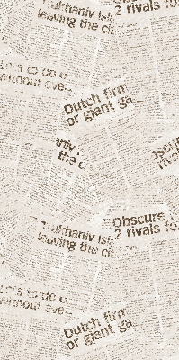 Roleta na drzwi balkonowe Gazety