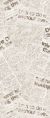 Roleta na drzwi balkonowe Gazety
