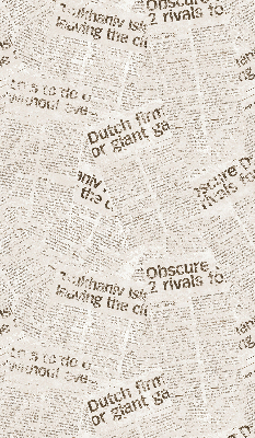 Roleta na drzwi balkonowe Gazety