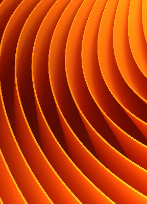 Roleta wewnętrzna Pomarańczowa abstrakcja