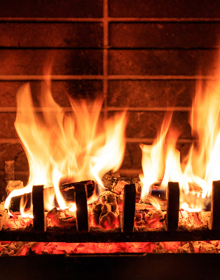 Roleta na okno Kominek