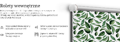 Roleta materiałowa Spadające liście z drzew