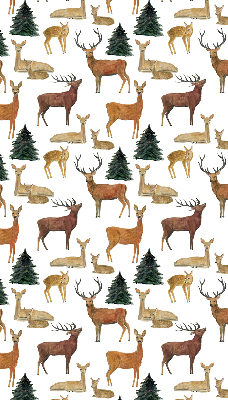Roleta wewnętrzna Jelenie i sarny