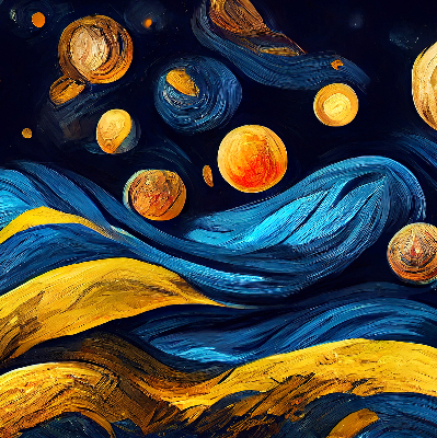 Roleta materiałowa w motywie planet