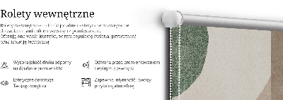 Roleta wewnętrzna Abstrakcja