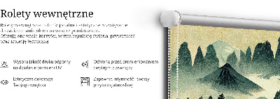 Roleta na okno Góry we mgle