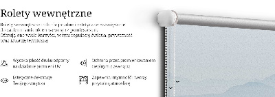 Roleta okienna wewnętrzna Rybak na łódce