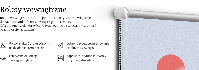 Roleta materiałowa Góry we mgle