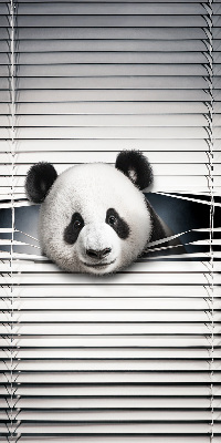 Roleta wewnętrzna na okno w wzorze Panda
