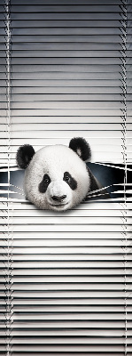 Roleta wewnętrzna na okno w wzorze Panda