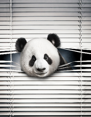Roleta wewnętrzna na okno w wzorze Panda