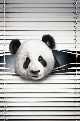 Roleta wewnętrzna na okno w wzorze Panda