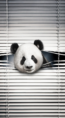 Roleta wewnętrzna na okno w wzorze Panda