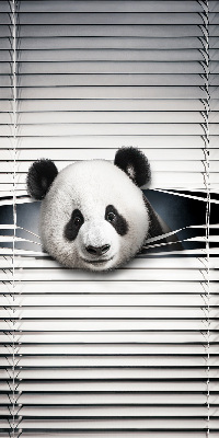 Roleta wewnętrzna na okno w wzorze Panda