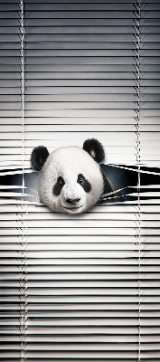Roleta wewnętrzna na okno w wzorze Panda
