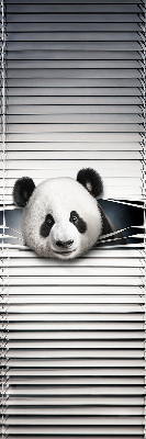 Roleta wewnętrzna na okno w wzorze Panda